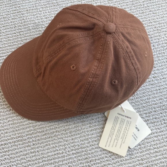 NWT FURTALK Unisex Vintage Washed Unstructured Baseball Cap Medium Brown - Picture 6 of 10